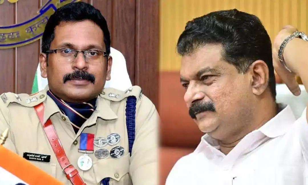 തെളിവ് നല്‍കാന്‍ പി.വി അന്‍വര്‍ ഹാജരായില്ലെന്ന് റിപ്പോര്‍ട്ട്: എസ്പി സുജിത് ദാസിന് ക്ലീൻ ചിറ്റ്